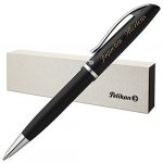 Pelikan Kugelschreiber JAZZ ELEGANCE Schwarz mit persönlicher Laser-Gravur  